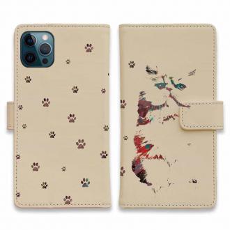 【手帳型】猫の肉球