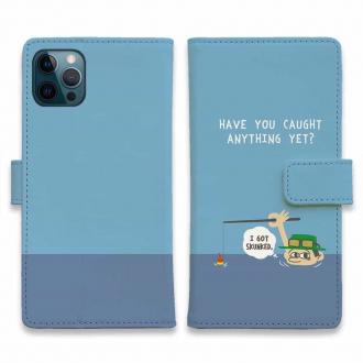 【手帳型】【釣りざんまい】ユニークアングラー