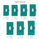 【手帳型】【釣りざんまい】ルアーとシロクマさん