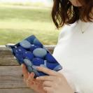 【Genuine】【手帳型】カラフル　チョコ　ブルー