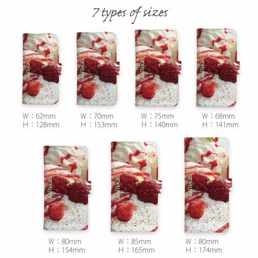 【Genuine】【手帳型】パンケーキ スイーツ 苺