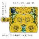 【Genuine】【手帳型】バラ（薔薇）　イエロー