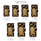 【Genuine】【手帳型】たいやき　ベージュ＆ブラック