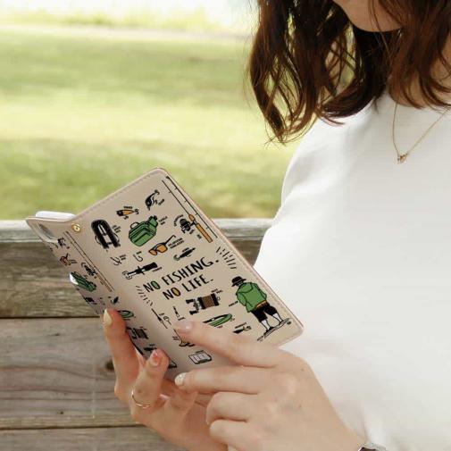 【手帳型】【釣りざんまい】釣りに行く準備