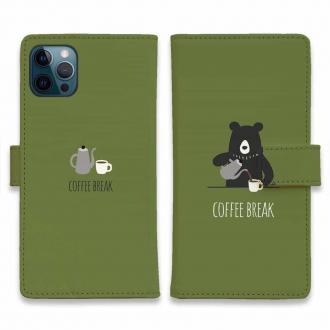 【手帳型】コーヒークマさん(wakat)