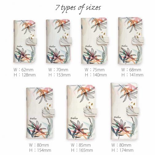 【手帳型】プランツデザイン No.5