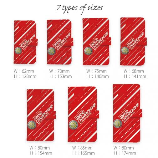 唐津ボート【手帳型】グランドチャンピオン Ver.レッド