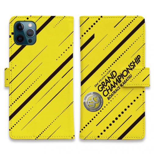 唐津ボート【手帳型】グランドチャンピオン Ver.イエロー