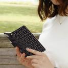 【ROMI HIME】【手帳型】マーク・ロゴ ブラック