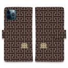 【ROMI HIME】【手帳型】マーク・ロゴ ベージュ