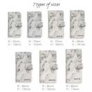 【Genuine】【手帳型】大理石　ホワイト