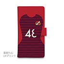 WIDE【手帳型】鹿島高校サッカー部 ユニフォーム 背番号48