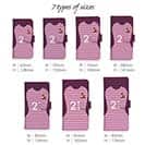 WIDE【手帳型】鹿島高校サッカー部 GKユニフォーム（ピンク） 背番号21