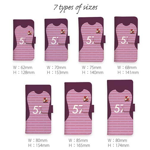 WIDE【手帳型】鹿島高校サッカー部 GKユニフォーム（ピンク） 背番号57