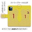 WIDE【手帳型】鹿島高校サッカー部 GKユニフォーム（ピンク） 背番号1