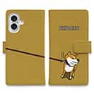 【手帳型】イヤイヤ柴犬【赤柴】(wakat)