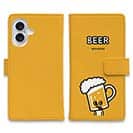 【手帳型】【ワカボンド】WAKAMAKAシリーズ ビールのビアビルン