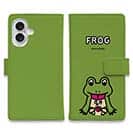 【手帳型】【ワカボンド】WAKAMAKAシリーズ カエルのケロベエ