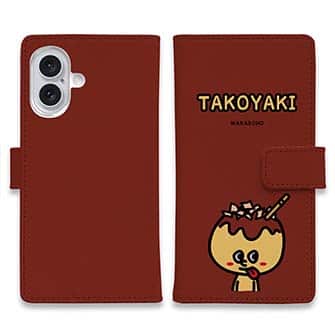 【手帳型】【ワカボンド】WAKAMAKAシリーズ タコヤキタン