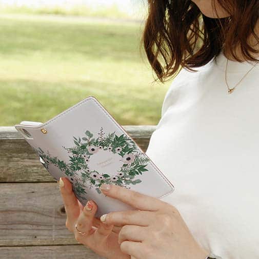 【手帳型】ホワイトリース