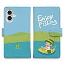 【手帳型】【釣りざんまい】仮想ボートアングラー