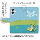 【手帳型】【釣りざんまい】仮想ボートアングラー