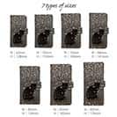 【手帳型】【猫折れ】花の塵ゆく