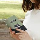 【手帳型】柴犬のかまってアピール_黒柴(wakat)