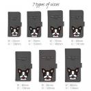 【手帳型】【ワカボンド】WAKAMAKAシリーズ フレンチブルドッグのフレブルルン