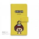 【手帳型】【ワカボンド】WAKAMAKAシリーズ アフロくんとヒヨコ