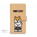 【手帳型】柴犬のトーテムポール(wakat)