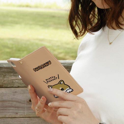 【手帳型】柴犬のおねだり顔(wakat)