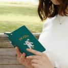 【手帳型】エンジョイスケボーシロクマさん(wakat)