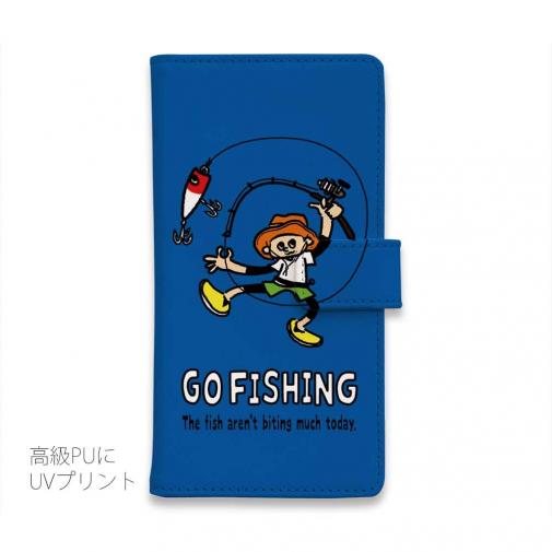 【手帳型】【釣りざんまい】ルアー釣りが好きなんです