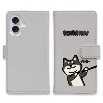 【手帳型】柴犬のイヤだー_黒柴(wakat)