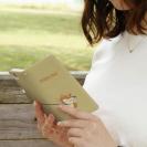 【手帳型】イヤイヤ柴犬_彩色【赤柴】(wakat)