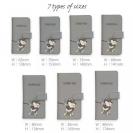 【手帳型】イヤイヤ柴犬_彩色【黒柴】(wakat)