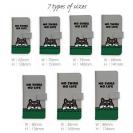 【手帳型】何か気になる柴犬_黒柴(wakat)