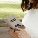 【手帳型】何か気になるハチワレ猫(wakat)