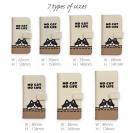 【手帳型】何か気になるハチワレ猫(wakat)