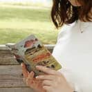 【手帳型】【FISH MAN】ハードロックフィッシュゲーム ブラウン