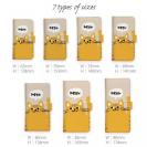 【手帳型】サカナもってワーイなネコ_茶トラ猫(wakat)