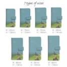 【手帳型】【FISH MAN】山シリーズ「雷鳥／夏のオス・たそがれ」