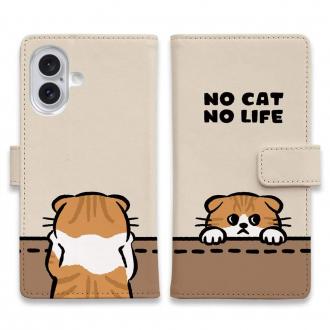 【手帳型】何か気になるスコティッシュフォールド(wakat)