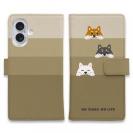 【手帳型】柴犬たちのひょっこり顔出し(wakat)