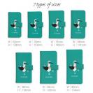 【手帳型】ポップなアオアシカツオドリ(wakat)