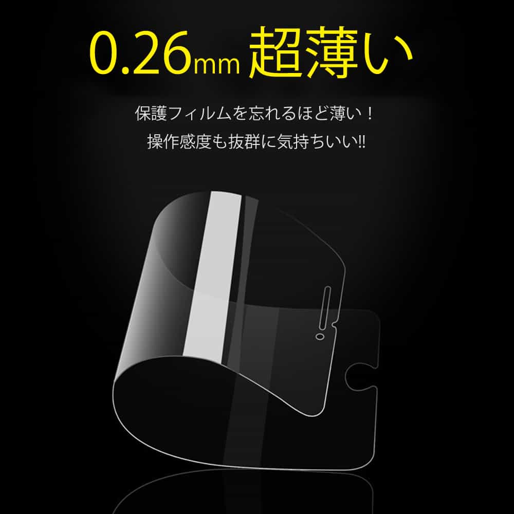 液晶保護フィルム iPhone12 Pro 0.26mm 2.5D 9H 指紋防止ガラスシールド（全透明） / Anglers case