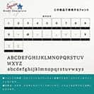 表札 正方形 Mode Doorplate Inc. 筆文字 ホワイト