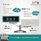 表札 長方形 Mode Doorplate Inc. 筆文字 文字アンティークゴールド