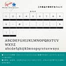 表札 長方形 Mode Doorplate Inc. 筆文字 文字アンティークゴールド